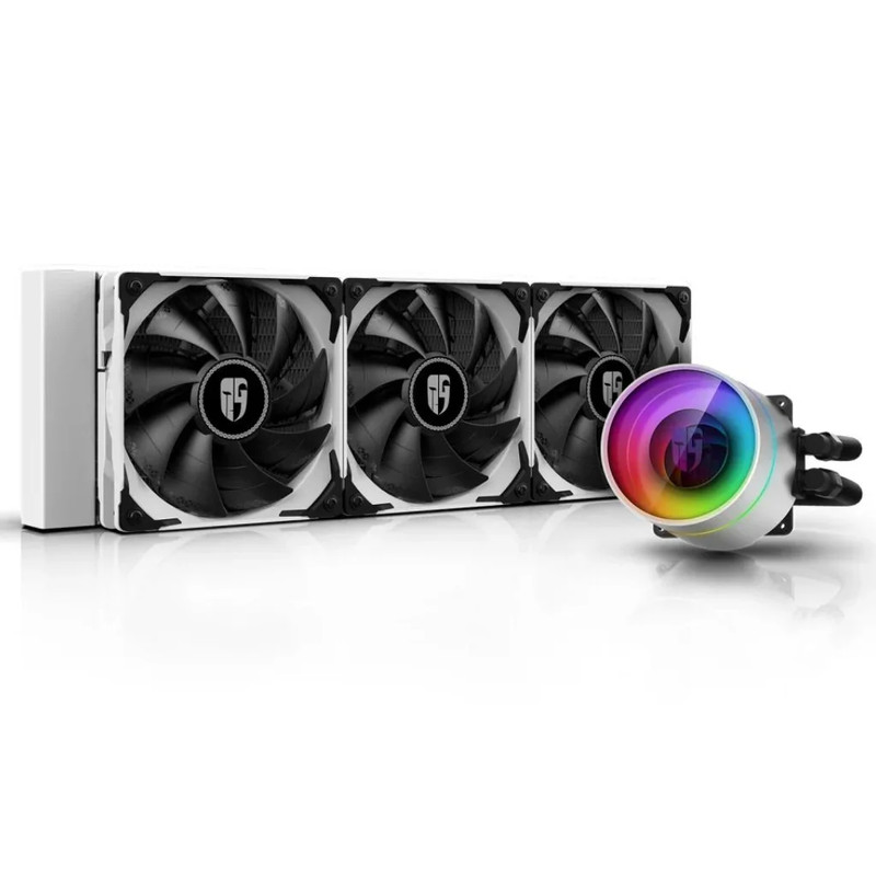 DeepCool Castle 360 EX White - ARGB AIO Liquid CPU Cooler - مبرد